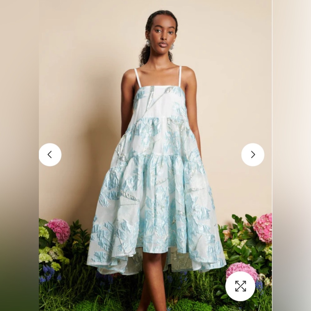 SISTER JANE MABEL JACQUARD CAMI DRESS